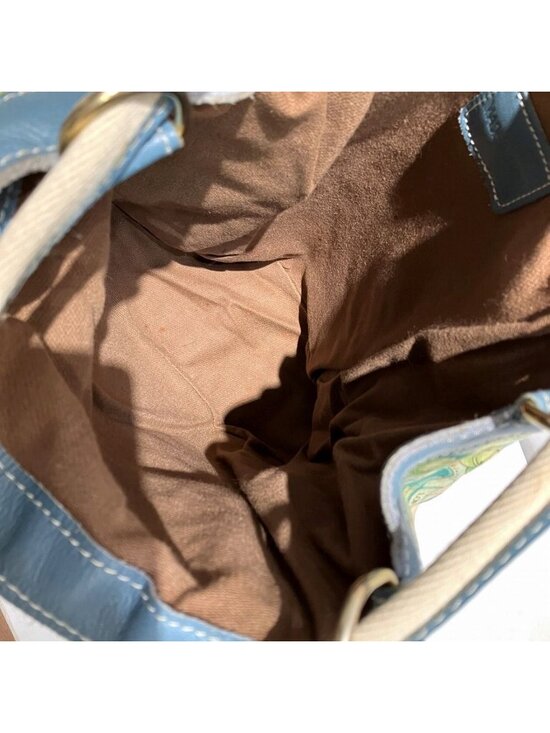 Loewe Botanical Backpack Canvas Leather main image 7